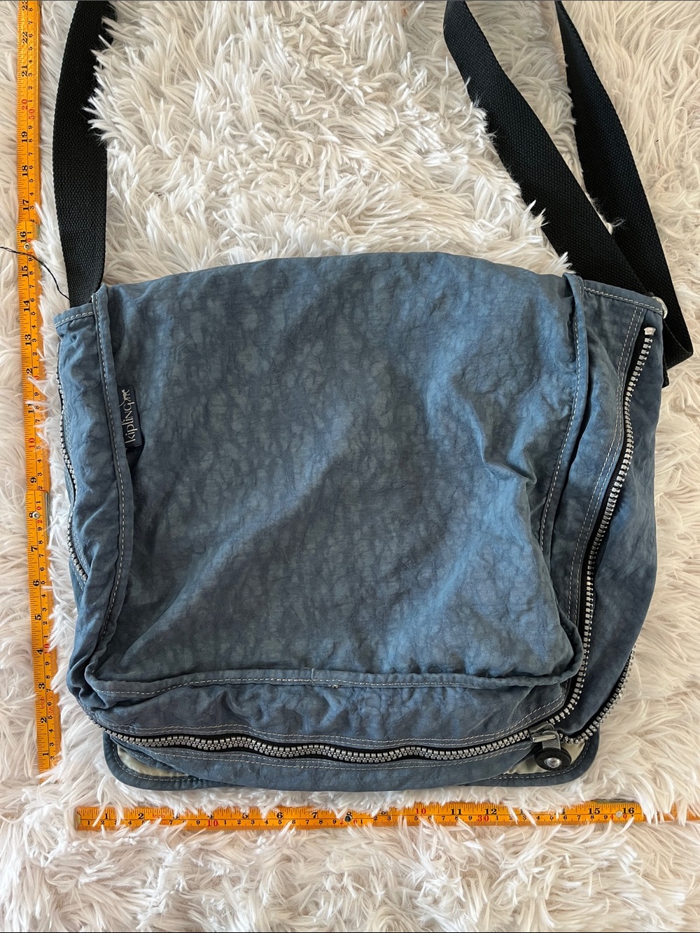 Kipling eleva nylon shoulder bag - Picture 5 of 8